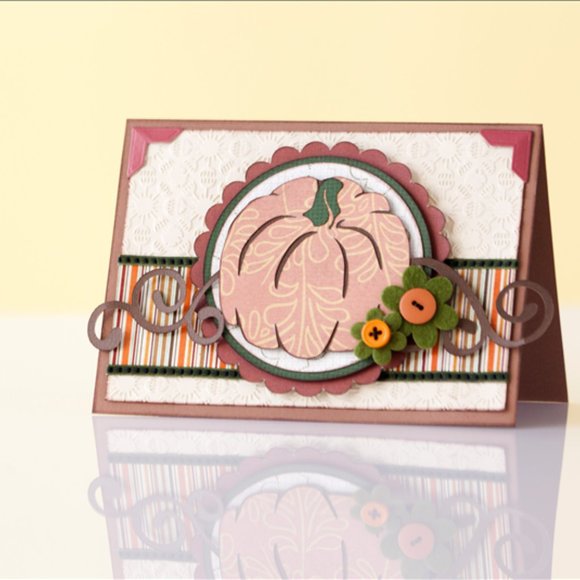 Cuttlebug 4-pc embossing folders - CONTEMPORARY NATURE SET - Picture 8 of 8